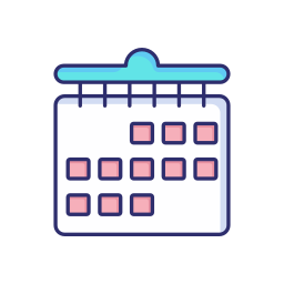 日付カレンダー icon