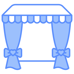 Wedding tent icon