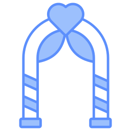 Wedding arbor icon