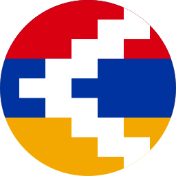 bandiera del nagorno del karabakh icona