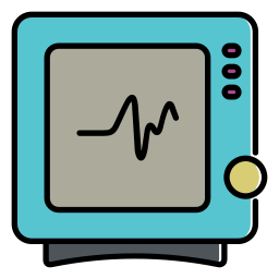 Electrocardiograph icon