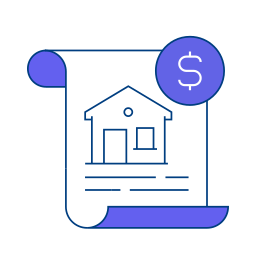 soluciones de financiación de viviendas icono
