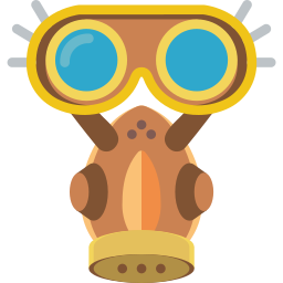 Gas mask icon