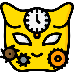 Máscara de gato icono