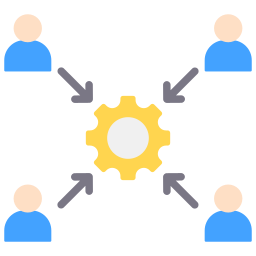 Employee engagement icon