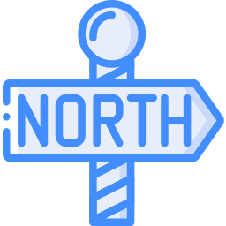 Polo norte icono