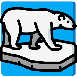Oso polar icono