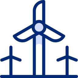 Wind turbine icon