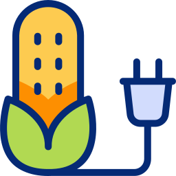 energía de biomasa icono