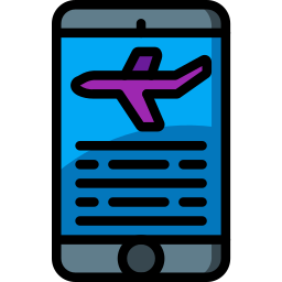 Boarding pass icon