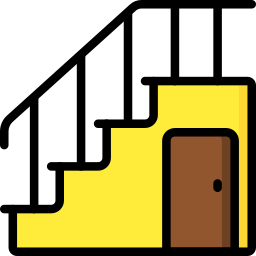 Escalera icono