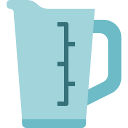 Cup measuring icon