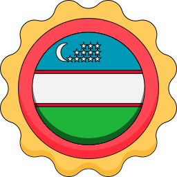 usbekistan flagge icon