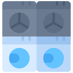 Laundry shop icon