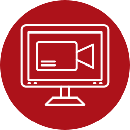 camara de video icono