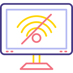 wi-fi 신호 없음 icon