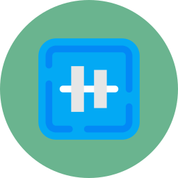 alineamiento vertical icono