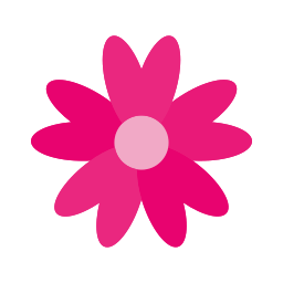 Geranium flower icon