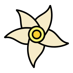 kwiat jaśminu ikona