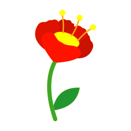 hibiscus bloem icoon