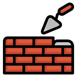 Brick wall icon
