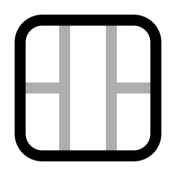 diseño vertical icono
