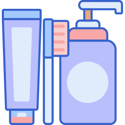 Artigos de higiene pessoal Ícone