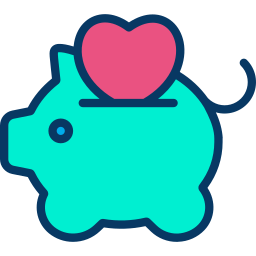 Piggy bank icon