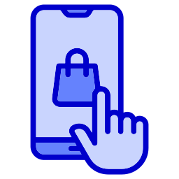 compras móviles icono