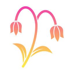 fiore di campanula icona