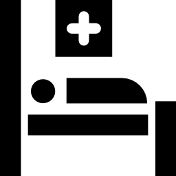 Hospital bed icon