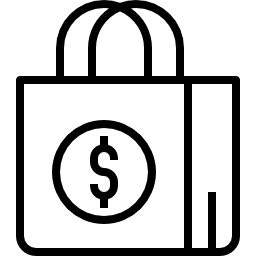 bolsa de compras Ícone