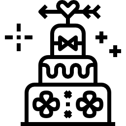 torta nuziale icona