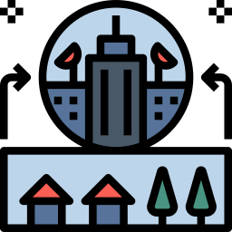 Urbanization icon