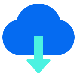Cloud dowload icon
