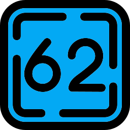 sesenta y dos icono