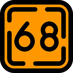Sixty eight icon