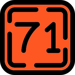 Seventy one icon