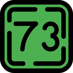 Seventy three icon