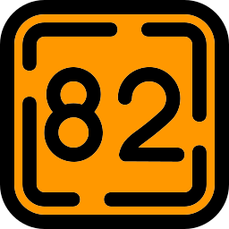 Eighty two icon
