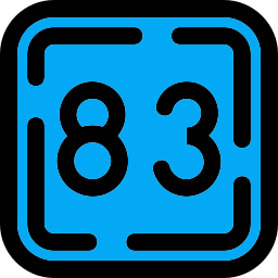 Eighty three icon
