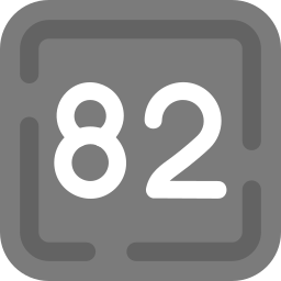 Eighty two icon