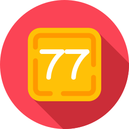 Seventy seven icon