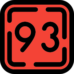Ninety three icon