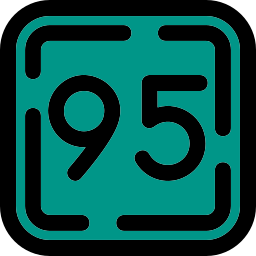 noventa y cinco icono
