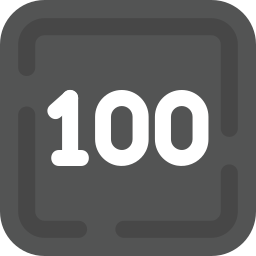 100 百 icon