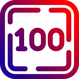 100 百 icon