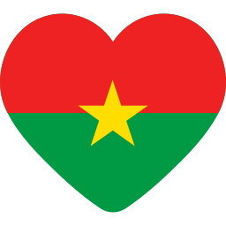 burkina faso-vlag icoon