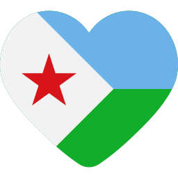 bandeira do djibuti Ícone