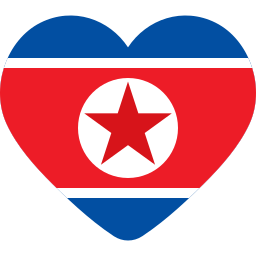 nordkorea flagge icon